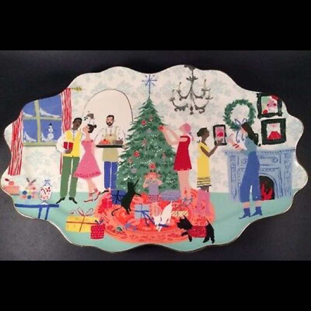 ISO Holiday Spirit platter by Anthropologie